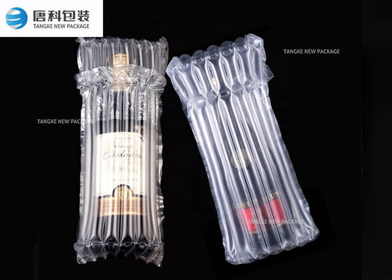 Saco à prova de choque do coxim da coluna do ar do protetor da garrafa de vinho tinto